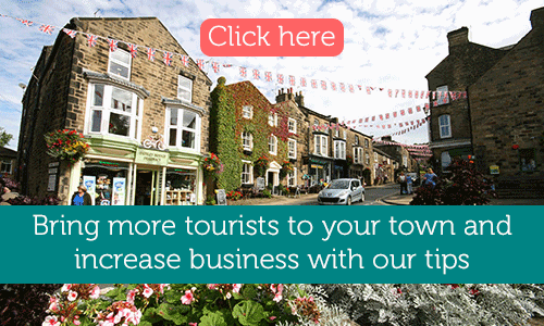 Call to action to download a free guide to bring more tourists to your local area