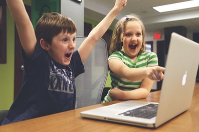 Picture of cheering youngsters representing if your accountant has some success stories they can share