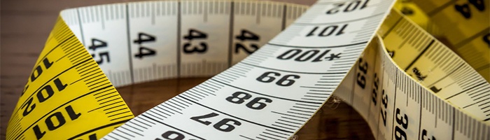 picture of a tape measure to show measuring social media marketing success