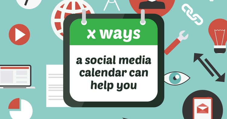 Blog header for article on ways a social media calendar can help you
